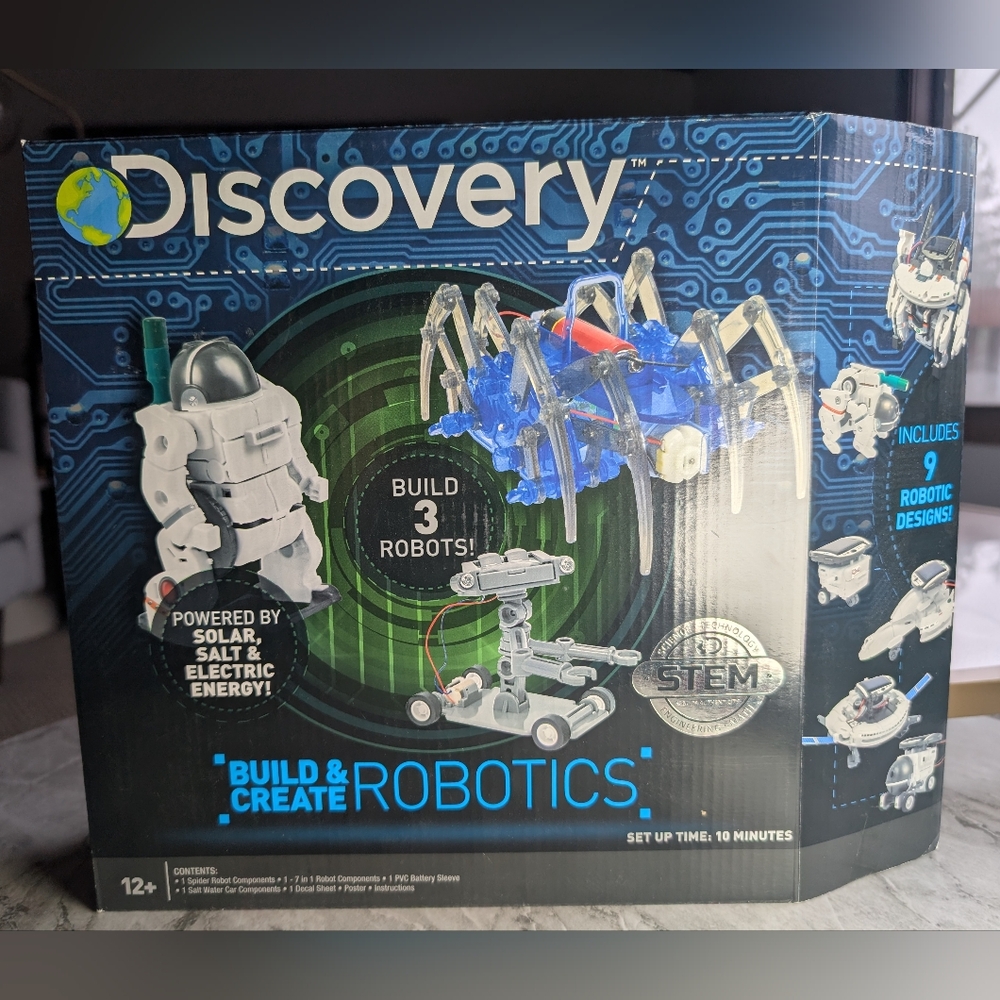 NEW - Discovery Build and Create 3 Robots